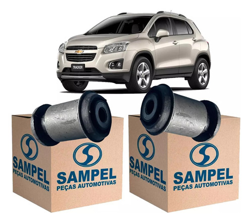 Bucha Dianteira Bandeja Sampel Gm Tracker 1419 - Par