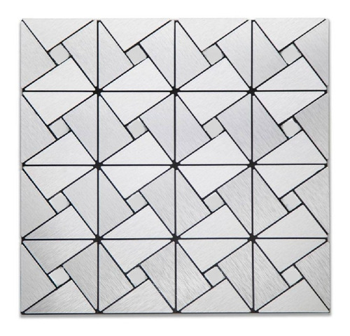 10 Pastilha Adesiva Decorativa Papel De Parede 30x30cm Prata em Oferta na Shopee