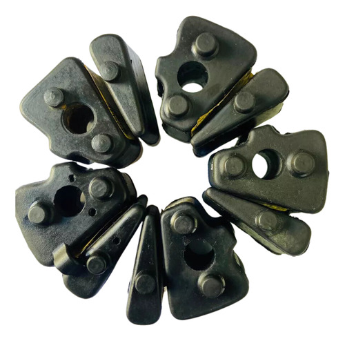 Coxim Bucha Da Coroa Borracha Honda Cb 450 Kit 5 Pecas 3614