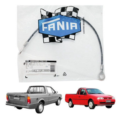 Cabo Tampa Traseira Saveiro AtÃ© 1999 Todos  61418 Fania