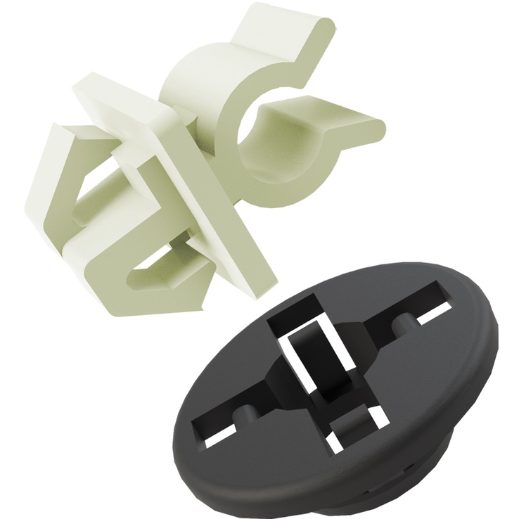 Kit Grampo Presilha Vareta Capô Toyota Rav4 (2000-2005)