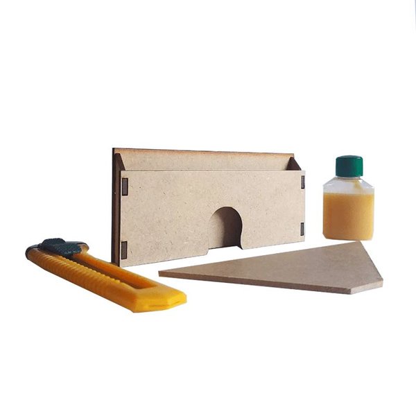 Kit para Instalação Painel Ripado Laminado Rodapé e Rodateto EVA 10CM  Meu Rodapé