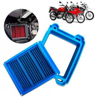 Filtro De Ar Do Grau Bros Fan Titan 125/150/160 - Lavável em Oferta na Shopee