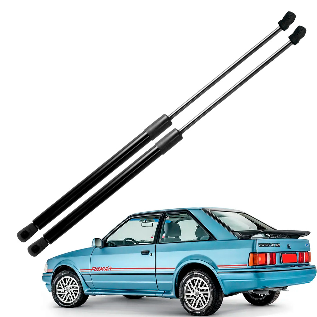 Par De Amortecedor Tampa Traseira Malas Escort 83 A 92 Hobby em Oferta na Shopee