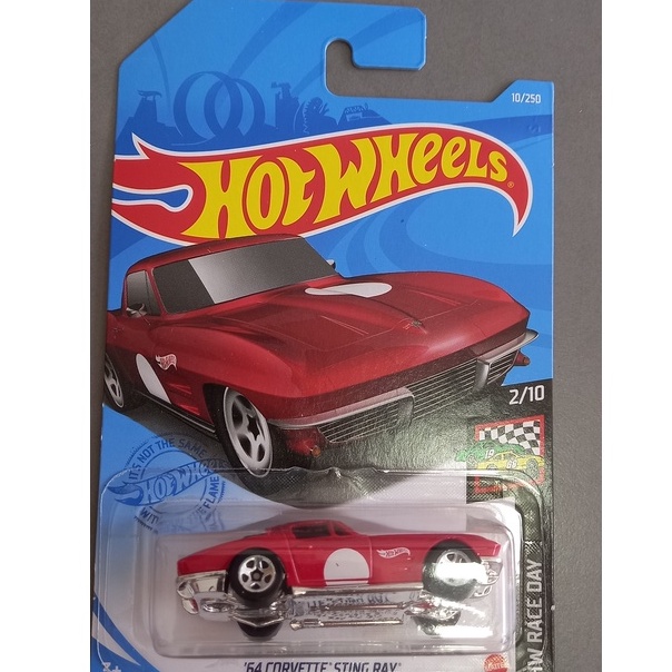 Hot Wheels '64 Corvette Sting Ray Vermelho