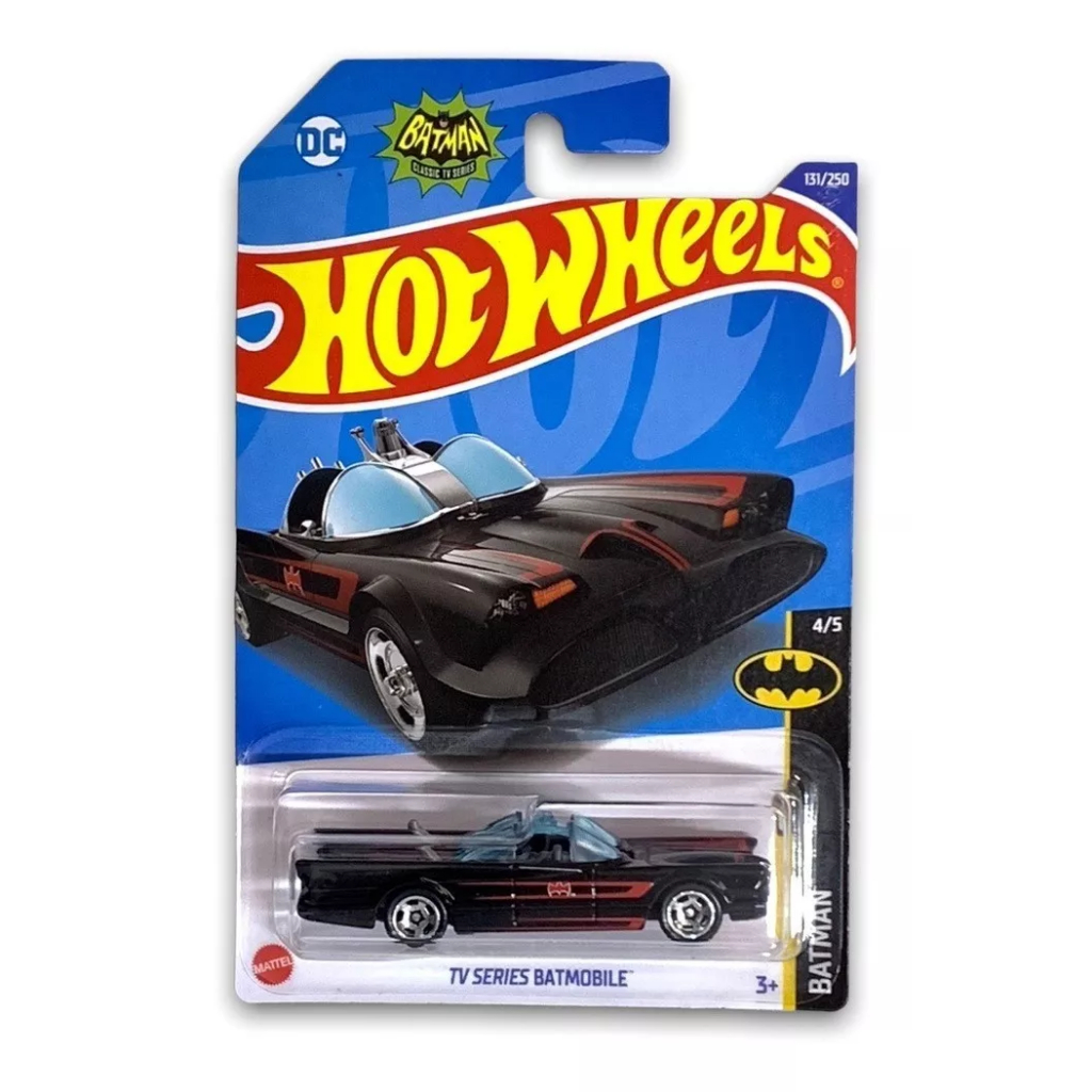 Hot Wheels Tv Séries Batmobile Batman Batmovel Lote G 2022