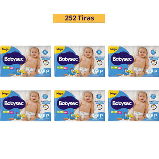 Kit 6 Pacotes Fraldas BabySec Galinha Pintadinha Mega Ultra Sequinha Tam P