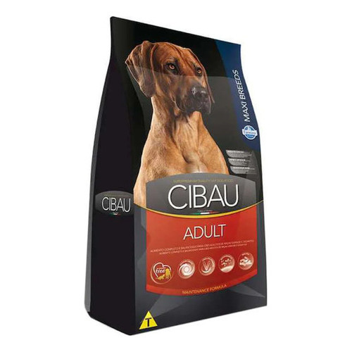 Cibau Maxi Cães Adultos Raças Grandes E Gigantes 25kg