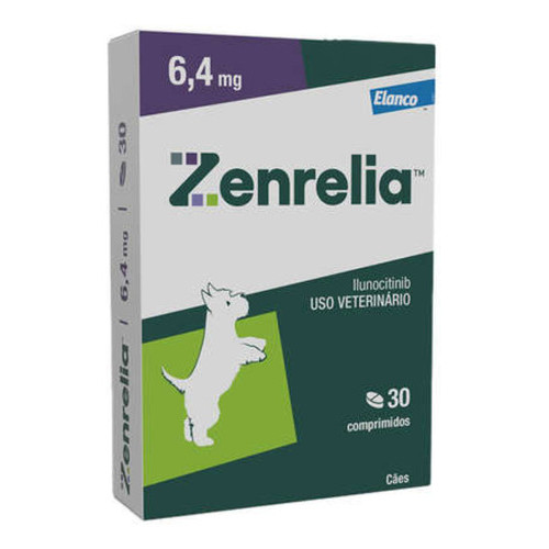 Tratamento Dermatológico Elanco Zenrelia 6,4 Mg Para Cães em Oferta na Shopee