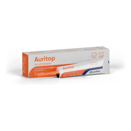Remédio Ouvido Otite Antimicótico AnaLGésico Cães Gatos 15g em Oferta na Shopee
