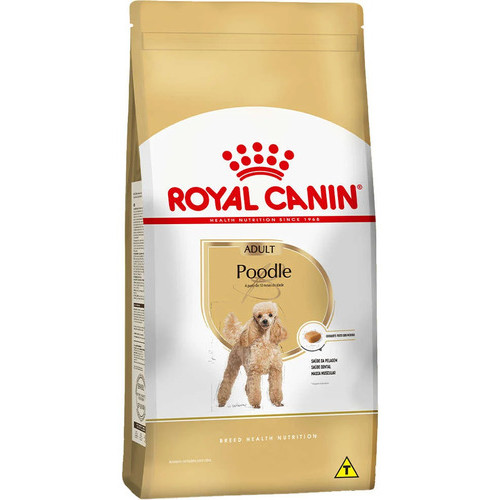 Alimento Royal Canin Breed Health Nutrition Poodle Para Cão Adulto Sabor Mix Em Sacola De 2.5kg