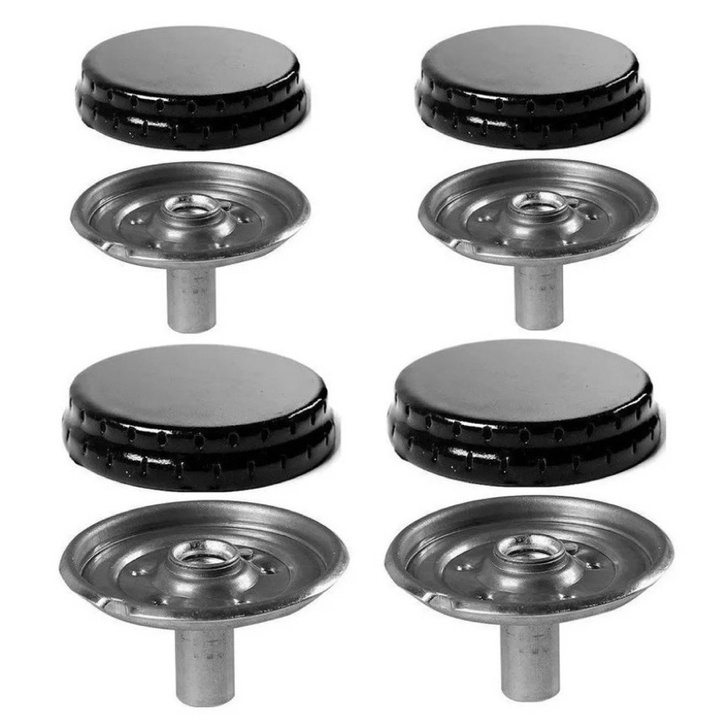 Kit completo de Queimadores e Espalhadores do Fogão Esmaltec Veneza/ Bali 4 Bocas