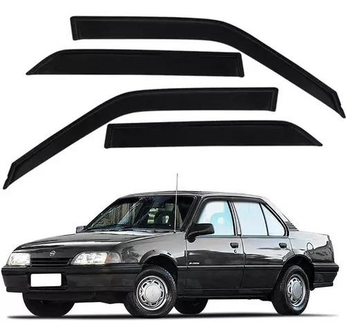 Calha De Chuva Fumê Monza 1982 A 1996 Tubarão 4 Portas