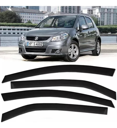Calha De Chuva Defletor Suzuki Sx4 4 Portas Ecoflex
