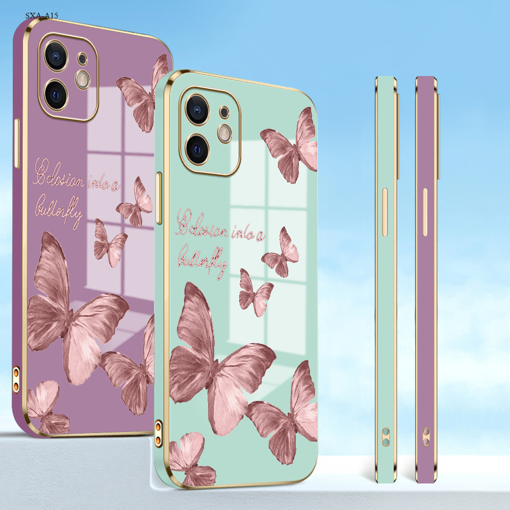 Capinha Para Samsung Galaxy A17 A16 A15 A14 A13 A12 4G 5G Case De Galvanizada Capa 1151 DD