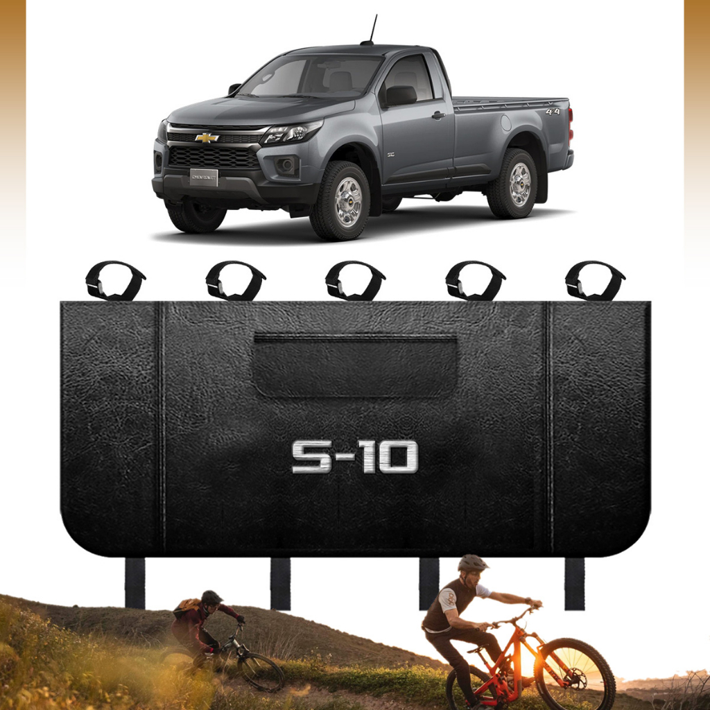 Transbike Gm S10 Trukpady Para Caçamba Truk Pady Anti Risco Premium Fixação C/ Fitas