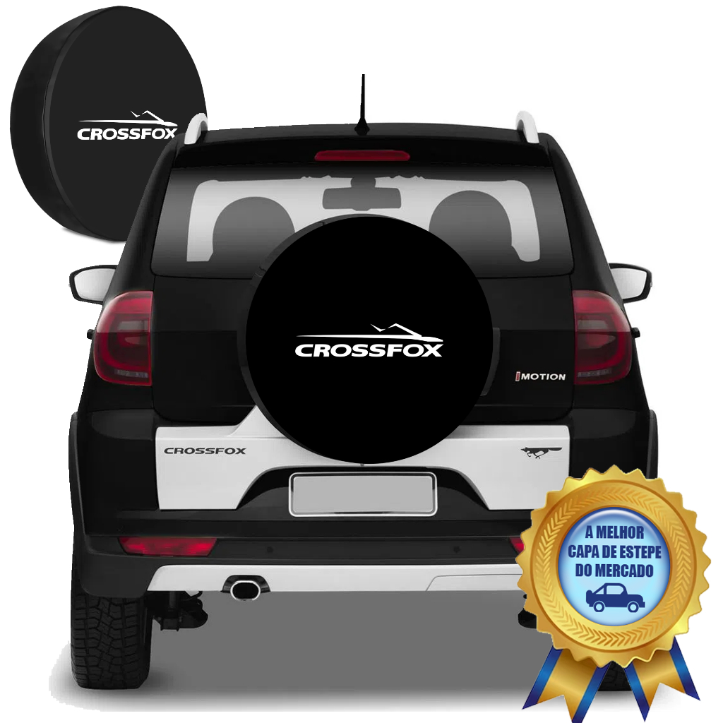 Capa De Estepe Crossfox Aro 14/15/16 Protetora Resistente Poeira Sol Chuva Impermeável Varias Estampas em Oferta na Shopee