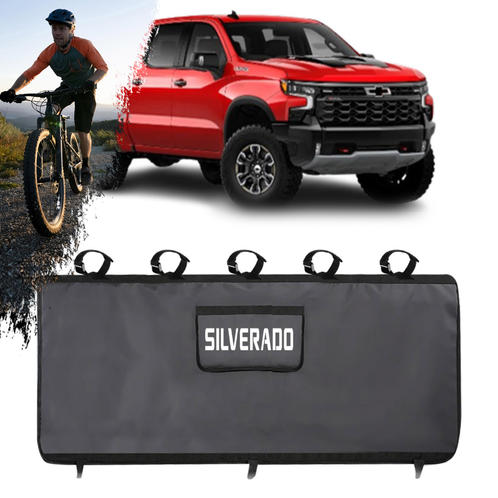 Transbike Gm Silverado Caminhonete Protetor Truk Pady Com Velcro Bike Pro Preto