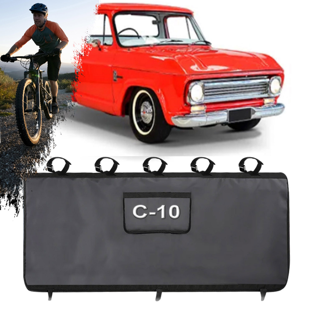 Transbike Gm C10 Caminhonete Protetor Top Truk Pady Bike Pro Preto