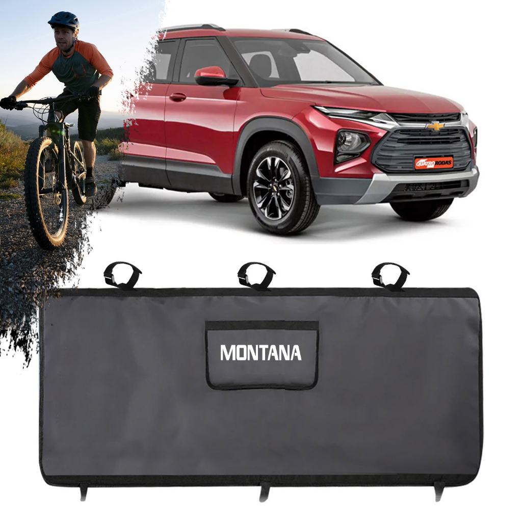 Transbike Gm Montana Caminhonete Protetor Truk Pady Bike Todas Marcas Pro Preto