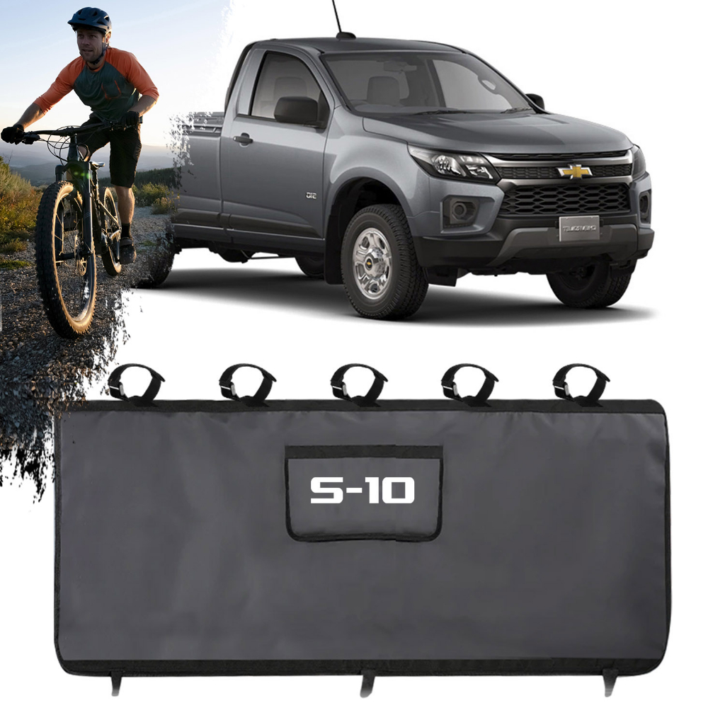 Transbike Ciclismo Gm S10 Caminhonete Protetor Truk Pady Bike Pro Preto