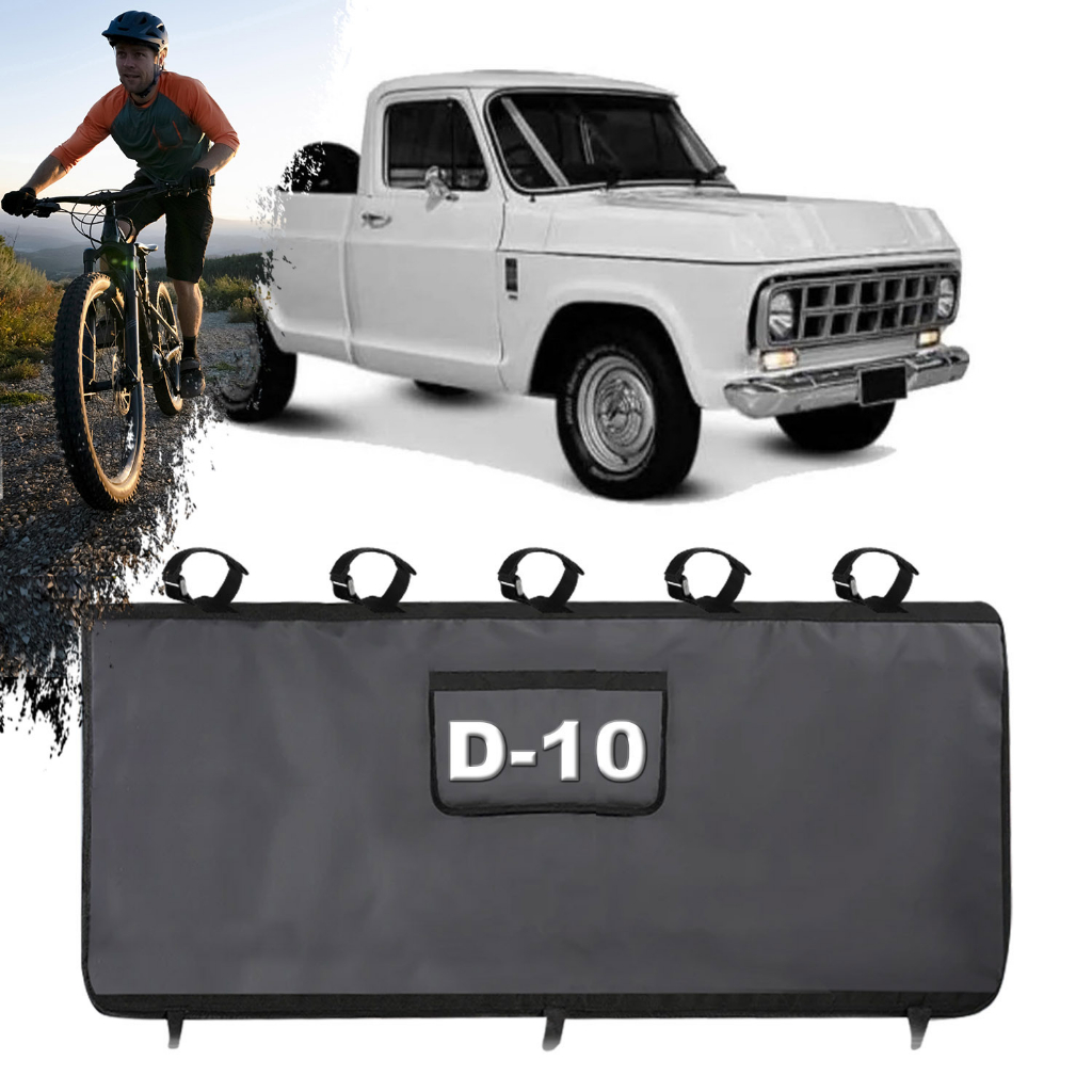 Transbike Gm D10 Caminhonete Protetor Lançamento Truk Pady Bike Pro Preto