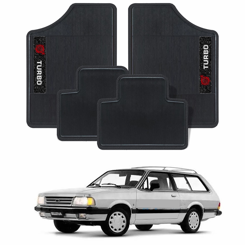Tapete Personalizado para o Ford Corcel Belina 04 Peças