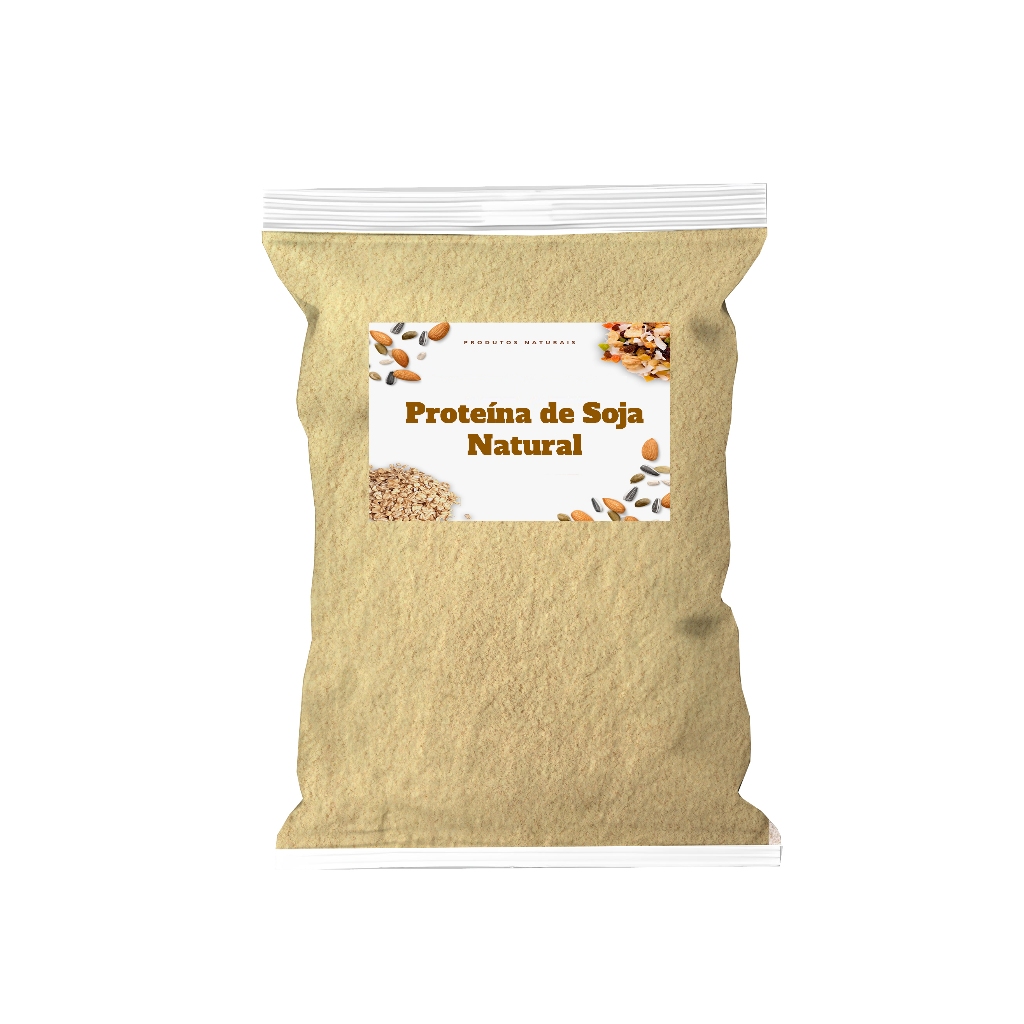 PROTEÍNA DE SOJA 1KG 90% SABORIZADA, BAUNILHA, MORANGO, CHOCOLATE E BANANA em Oferta na Shopee