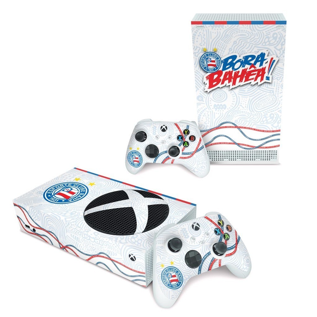 Skin Xbox Series S Horizontal Adesivo - Bahia A