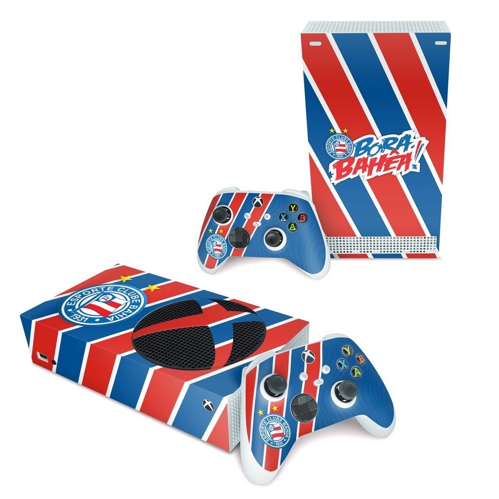 Skin Xbox Series S Horizontal Adesivo - Bahia B
