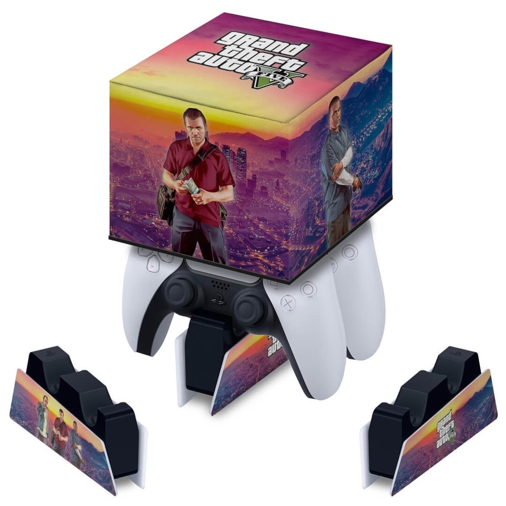 Capa para Base de Carregamento PS5 Controle - GTA V