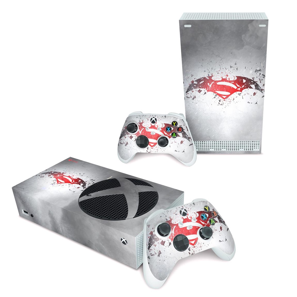 Skin Xbox Series S Adesivo - Batman Vs Superman Logo