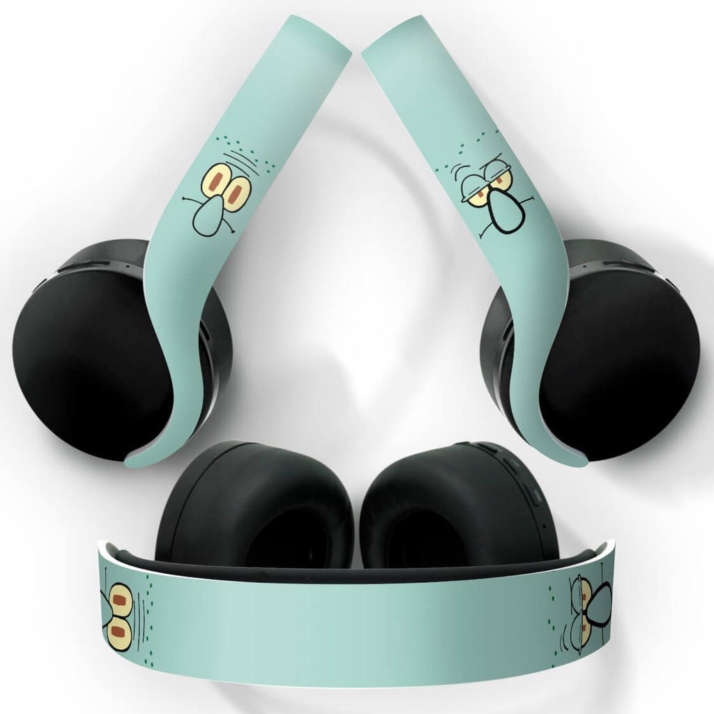 Skin PS5 Headset Pulse 3D Playstation 5 Adesivo - Lula Molusco