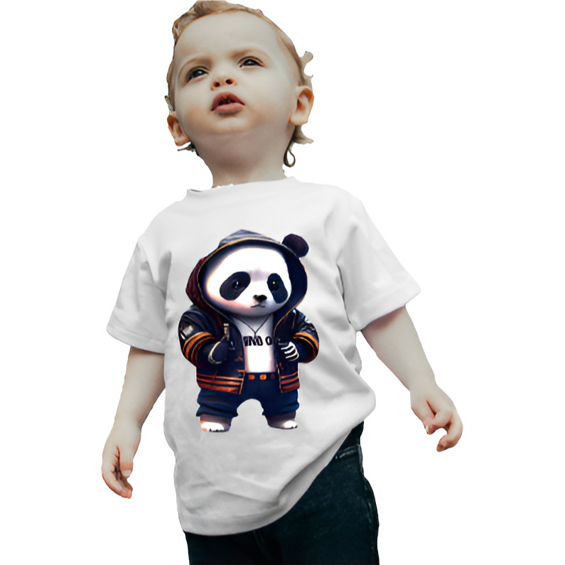 Camiseta Camisa Infantil Panda Gangster Afro Solo Metal Toy