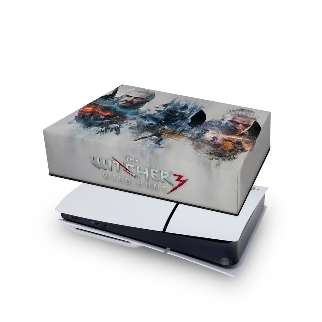 Capa para PS5 Slim Horizontal Anti Poeira - The Witcher 3