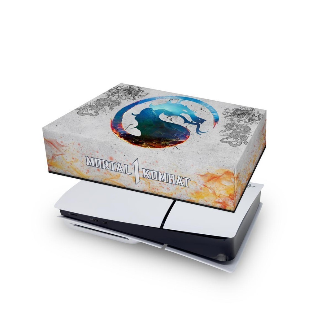 Capa para PS5 Slim Horizontal Anti Poeira - Mortal Kombat 1