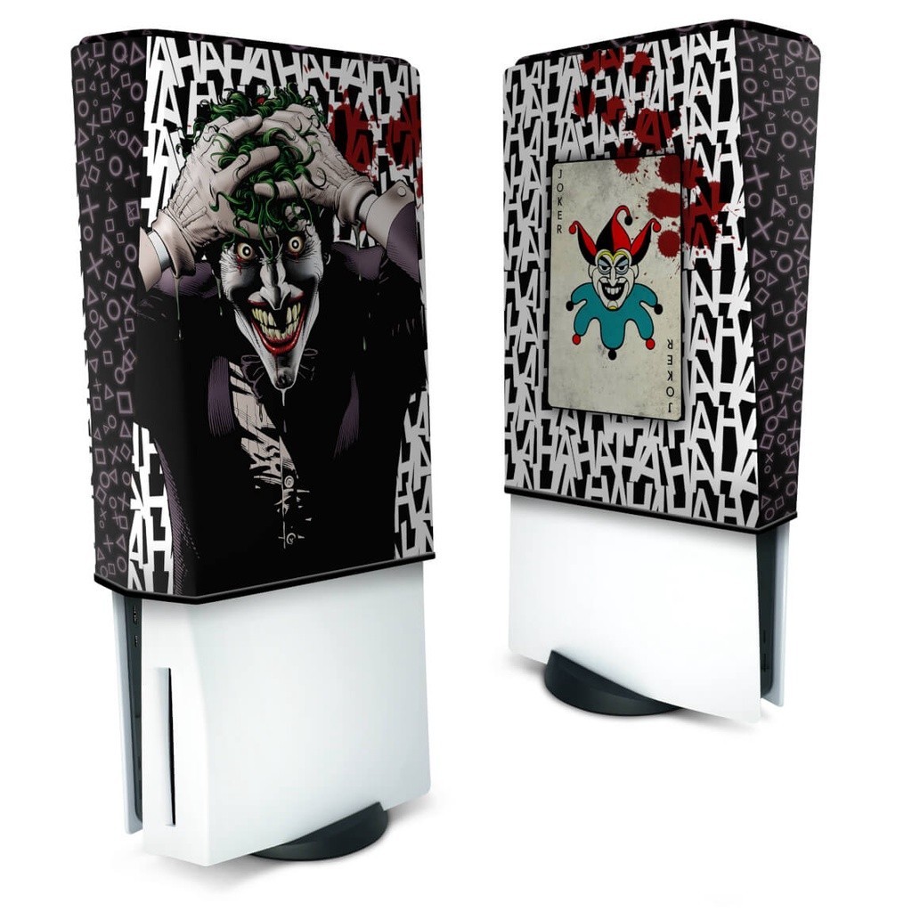 Capa PS5 Fat Vertical Anti Poeira - Joker Coringa