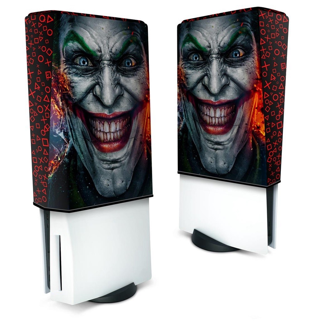 Capa PS5 Fat Vertical Anti Poeira - Coringa Joker