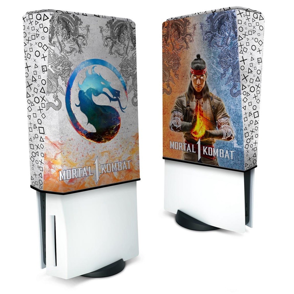Capa PS5 Fat Vertical Anti Poeira - Mortal Kombat 1
