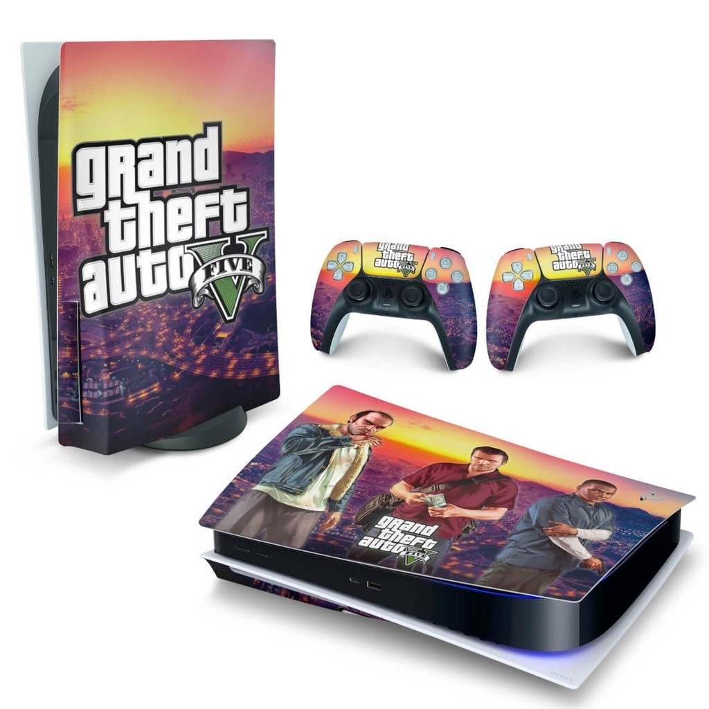 Skin PS5 Fat Horizontal Adesivo - GTA V