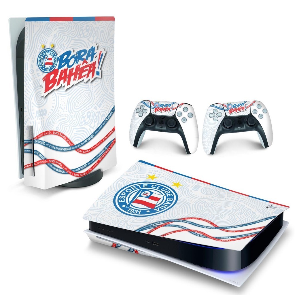 Skin PS5 Fat Playstation 5 Fat Adesivo Horizontal - Bahia A