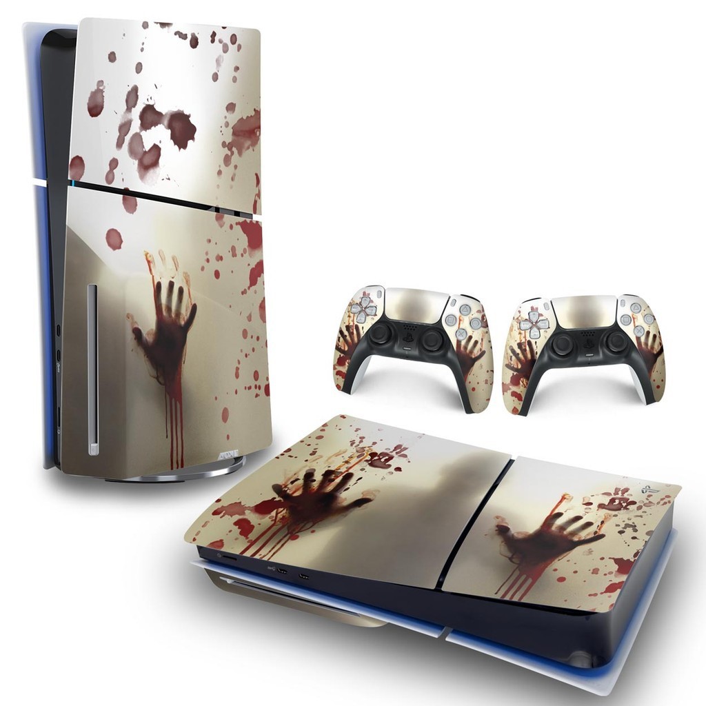 Skin PS5 Slim Adesivo Horizontal - Fear The Walking Dead