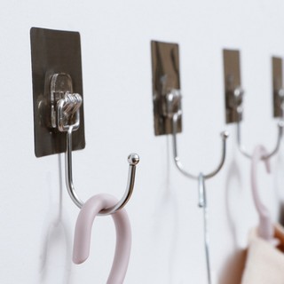 15 PCS Ganchos De Parede Autocolantes Transparente Multifuncionais Promoções
