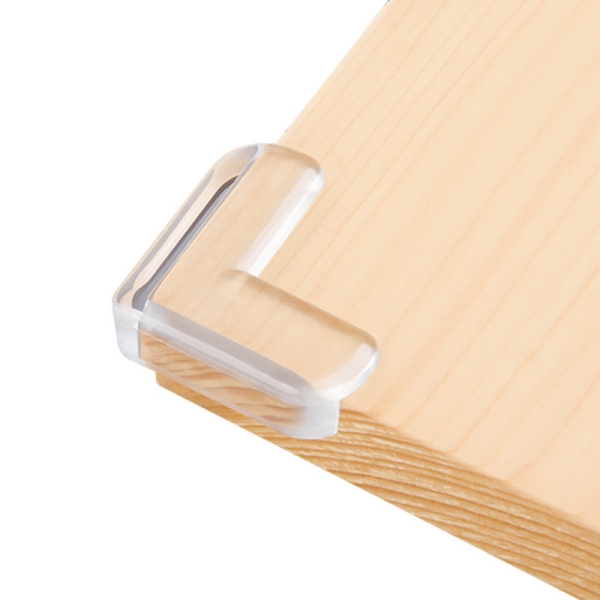 Kit 12 Protetor Quina De Mesa Em Silicone Com Adesivo Para Móveis Quarto Cozinha Promoção