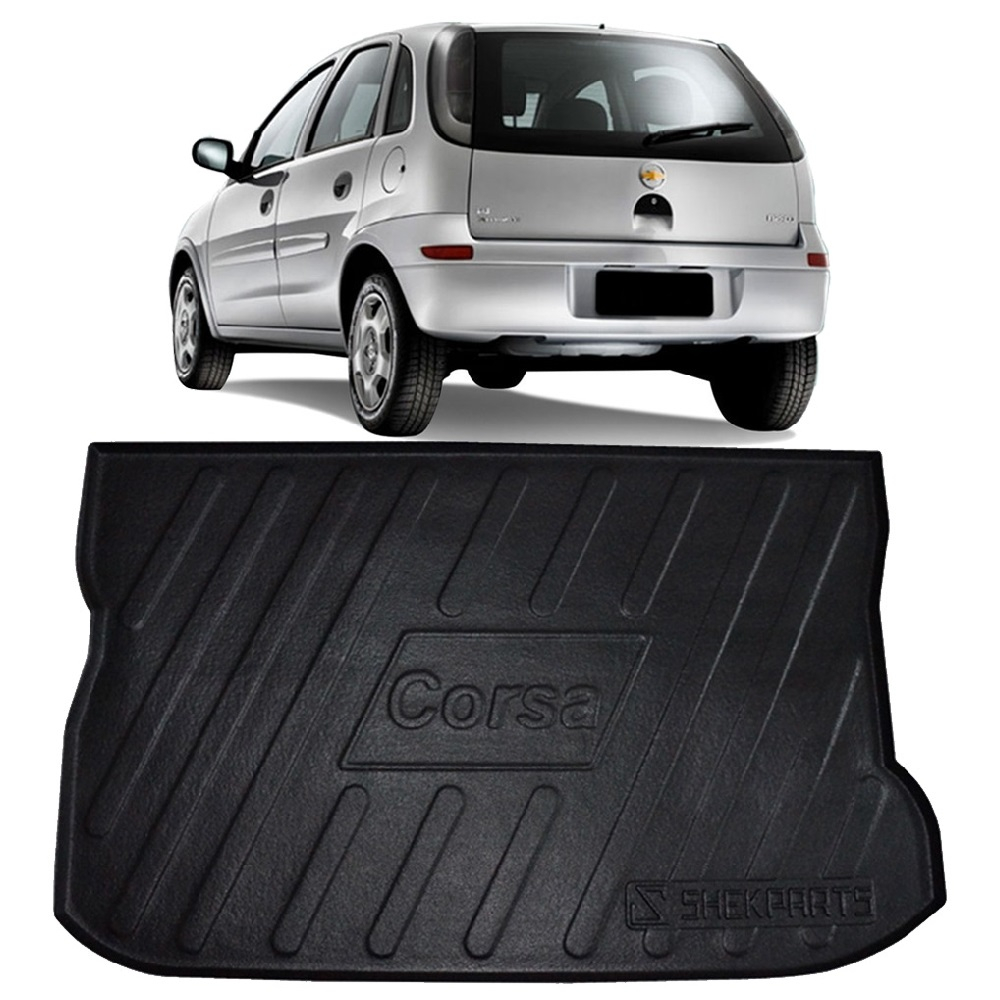 Tapete Corsa Hatch 2003 a 2013 Porta Malas Protetor Bandeja