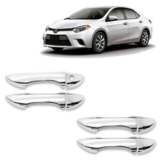 Jogo Aplique Cromado Maçaneta Corolla 2015 2016 2017 2018 2019 4 Portas em Oferta na Shopee