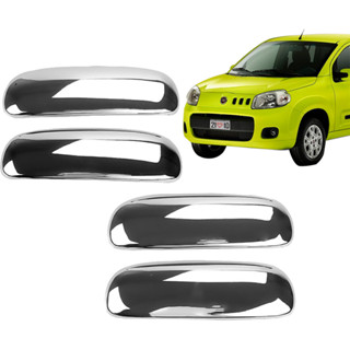 Kit Aplique Cromado da Maçaneta Uno Novo 4p 10 11 12 a 19 em Oferta na Shopee