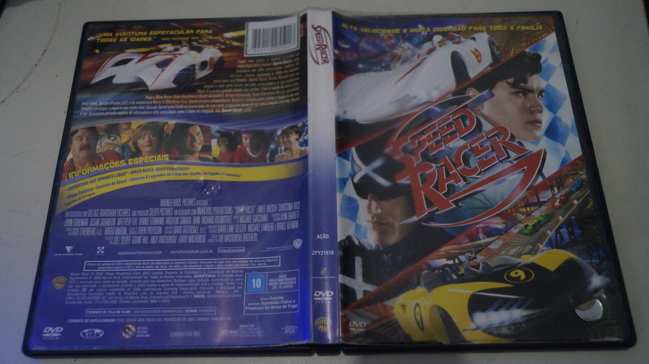 FILME DVD ORIGINAL - SPEED RACER