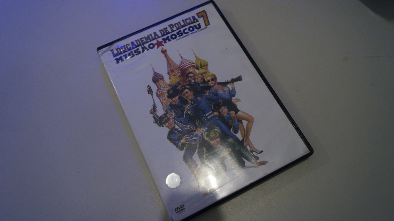 DVD FILME ORIGINAL - LOUCADEMIA DE POLICIA 7 MISSAO MOSCOU