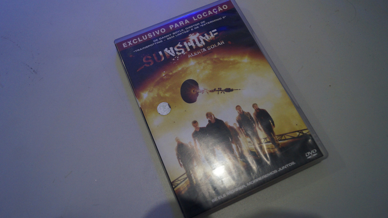 DVD FILME ORIGINAL - SUNSHINE ALERTA SOLAR